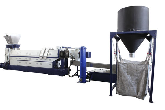 পিপি পিই ফিল্ম প্লাস্টিক সংকোচন মেশিন একক স্ক্রু প্লাস্টিক এক্সট্রুডার মেশিন 500kg/Hr