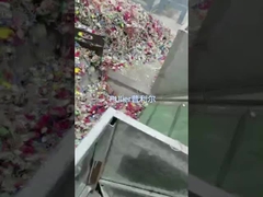 500-3000kg/H দুধ বোতল ওয়াশিং মেশিন সেন্ট্রিফুগাল শুকানোর বর্জ্য প্লাস্টিক বোতল পুনর্ব্যবহার মেশিন